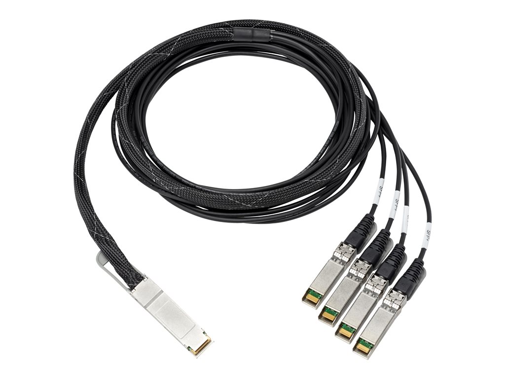 HPE 100Gb QSFP28 to 4x25Gb SFP28 3m DAC